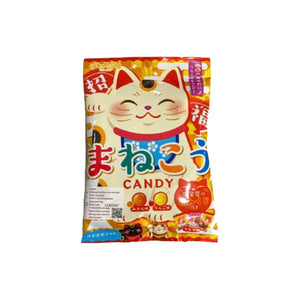 
            
                Load image into Gallery viewer, Senjaku Lucky Cat Candy Orange &amp;amp; Apple Flavour (46g) - Front
            
        
