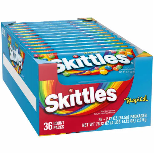 Skittles - Tropical 2.17 Oz (36/carton)