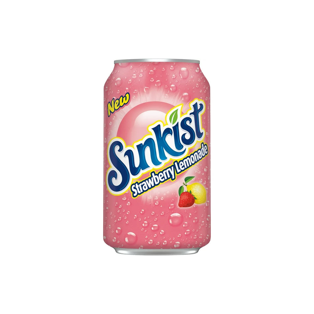 Sunkist Strawberry Lemonade 12 fl oz (12/carton)