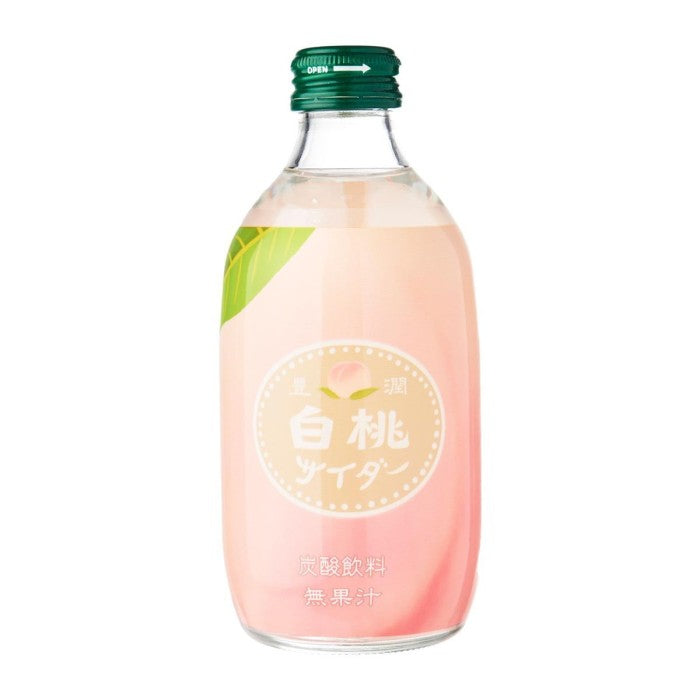 Tomomasu Peach Cider 300Ml (24/Carton)
