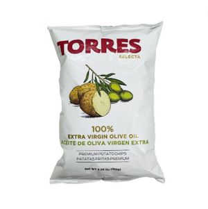 
            
                Load image into Gallery viewer, Torres Selecta 100% Extra Virgin Olive Oil Potato Chips 150Gr (15/Carton)
            
        