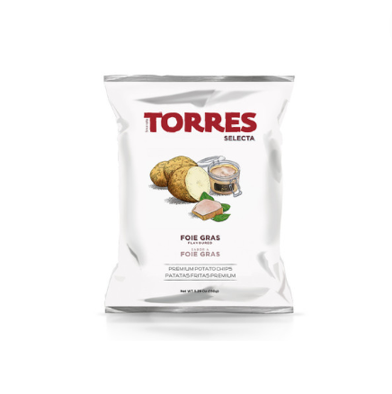 
            
                Load image into Gallery viewer, Torres Selecta Foie Gras Potato Chips 50Gr (20/Carton)
            
        