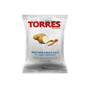 Torres Selecta - Mediterranean Salt Potato Chips 50Gr (20/Carton)