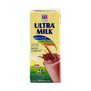 Ultra Susu Uht Steril Slim Chocolate 250Ml (24/Carton)