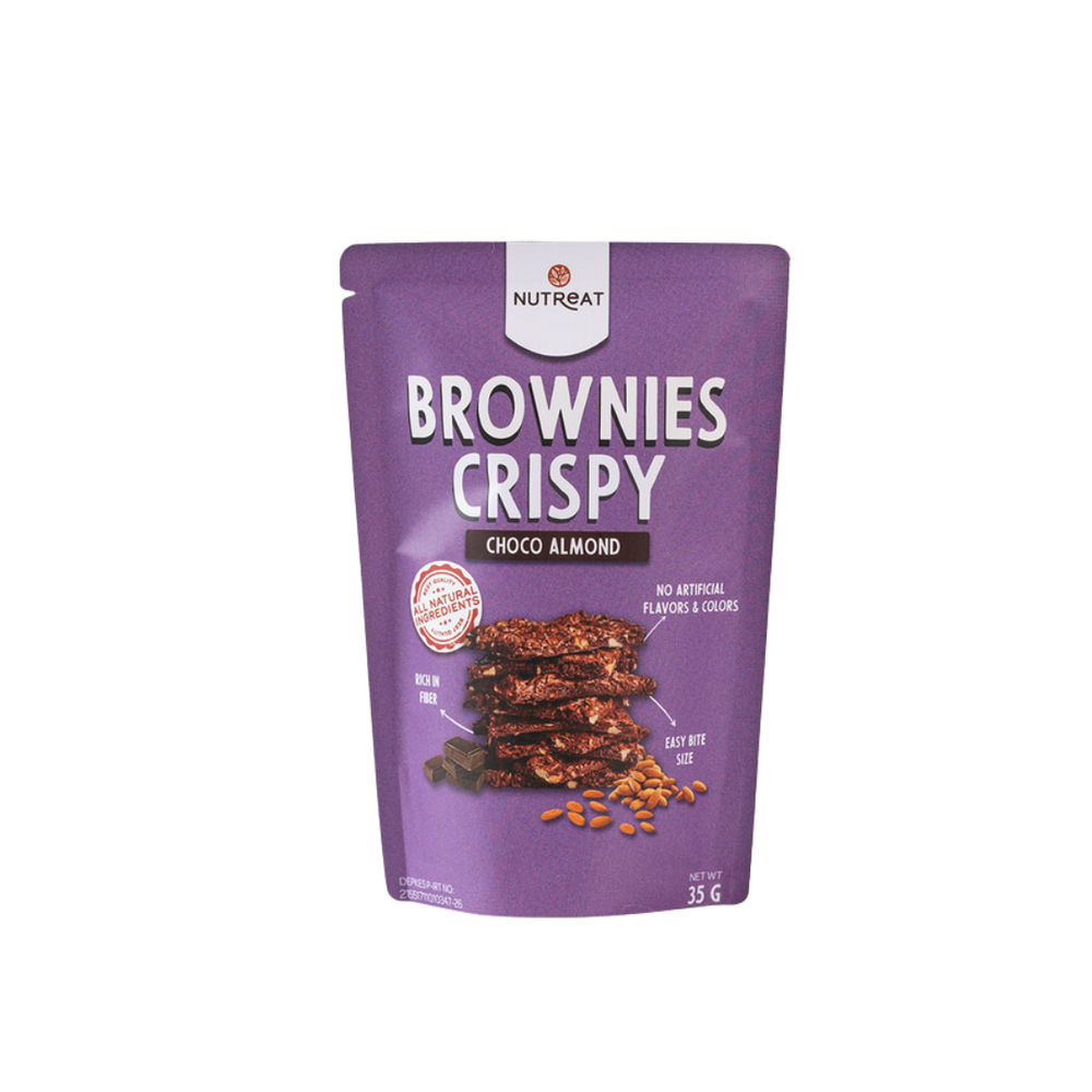 Nutreat Brownies Crispy Choco Almond 35Gr (15/Box)