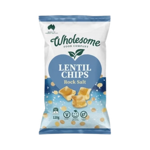 Wholesome - Lentil Chips 120Gr (8/Carton)