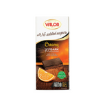 Valor - 70% Dark Chocolate With Orange Creamy 100Gr (17/Box)