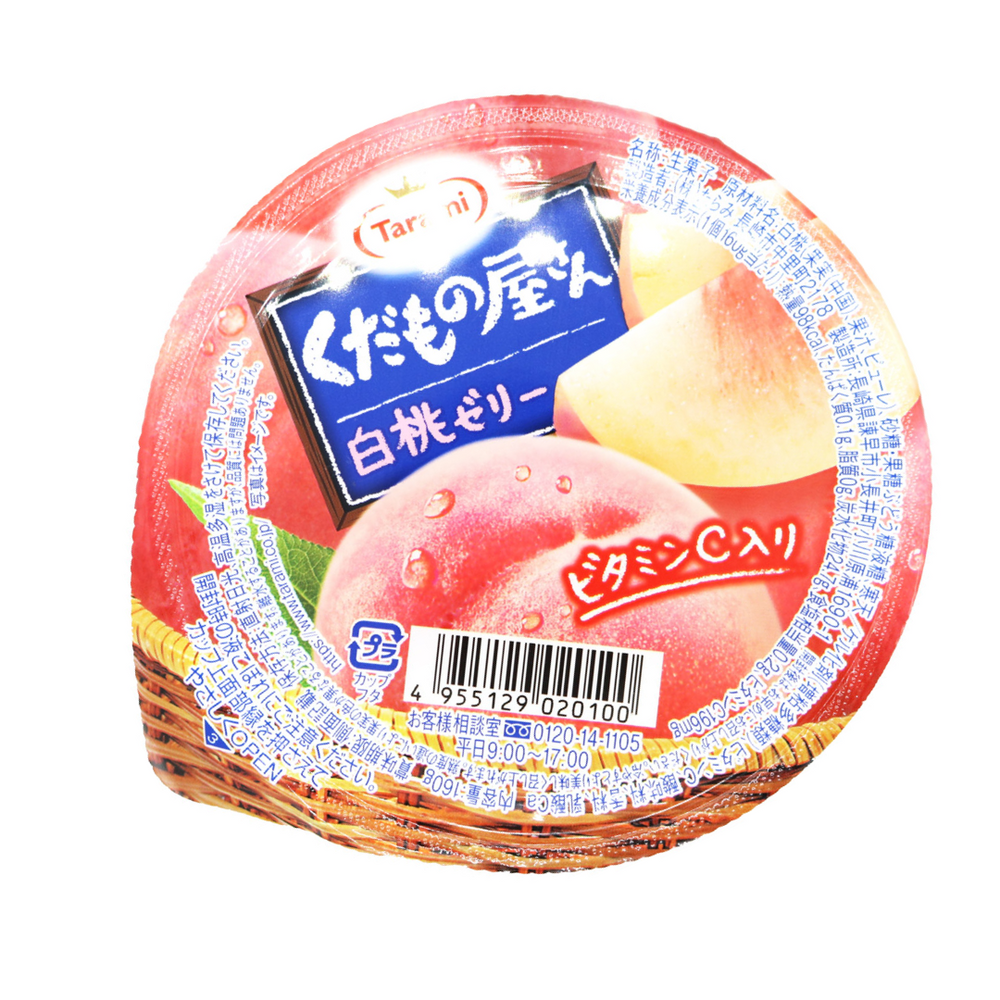 Tarami - White Peach Jelly 160Ml (72/Carton)