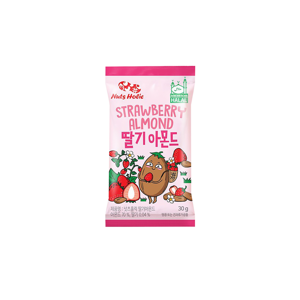 Nuts Holic Strawberry 30Gr (160/Ctn)