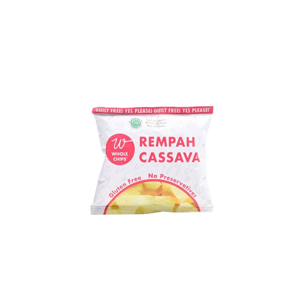 
            
                Load image into Gallery viewer, WHOLECHIPS - REMPAH CASSAVA (15GR) - front
            
        