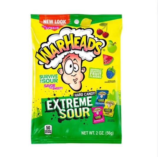 
            
                Load image into Gallery viewer, Warheads Extreme Sour Hard Candy 2 oz (12/carton)
            
        