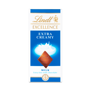 Lindt Excellence - Extra Creamy 100Gr (18/Box)