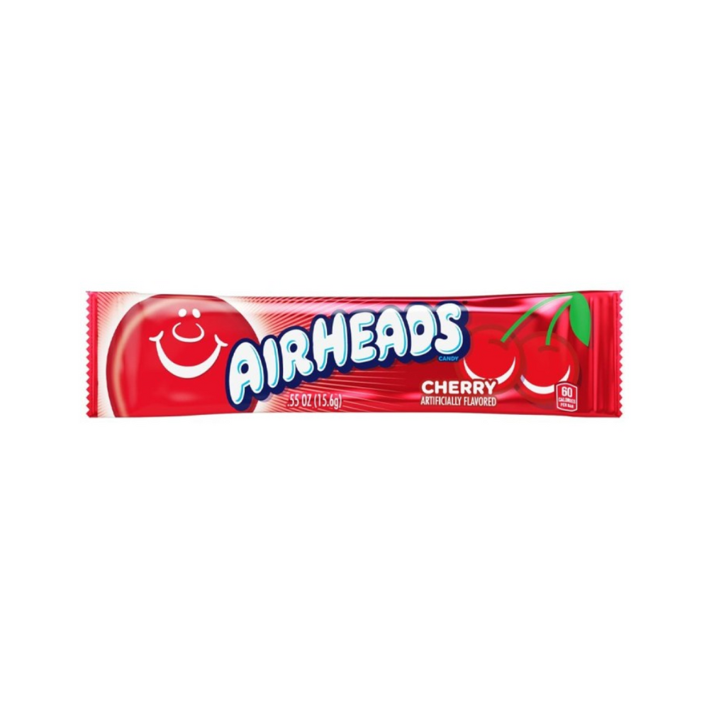 Airheads Cherry 0.55-Oz (36/Carton)