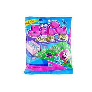 Big Babol - Bubble Gum Asteroids Pck 128Gr (16/Carton)