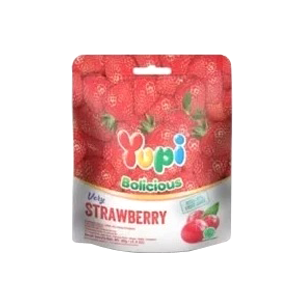 Yupi - Bolicious Strawberry 40Gr (36/Carton)