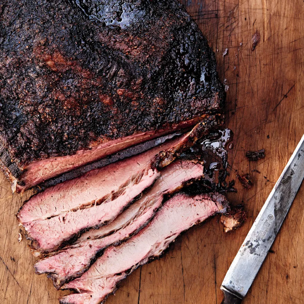 SLOW SMOKED TEXAS STYLE BEEF BRISKET