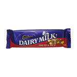 Cadbury - Chocolate Dairy Milk Fruit & Nut 62Gr (24/Box)