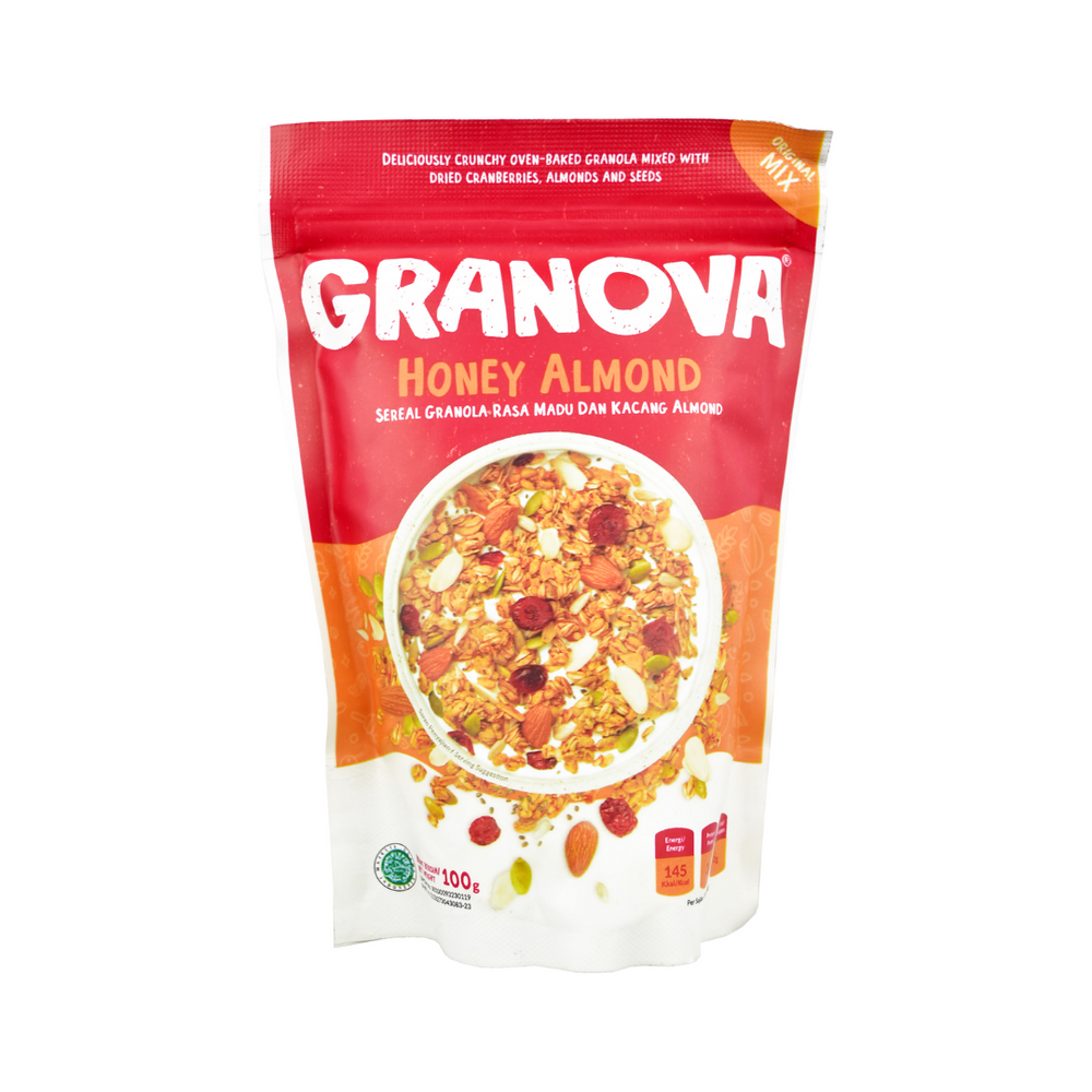 Granova - Granola Honey Almond 100Gr (6/Pack)