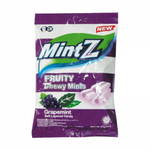 Mintz - Candy Chewy Mints Grapemint Pck 115/103.5Gr (24/Carton)