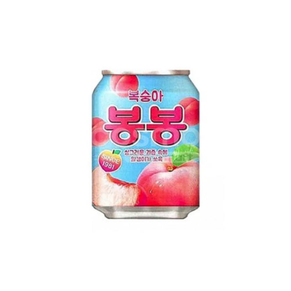 Haitai Peach Juice With Peach Sacs 238Ml (72/Carton)