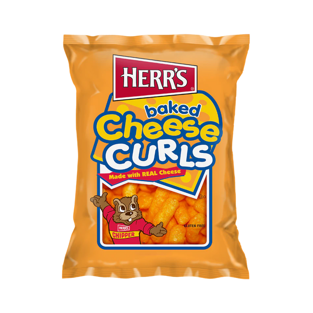 Herr's - Cheese Curls 6,5Oz (12/Carton)