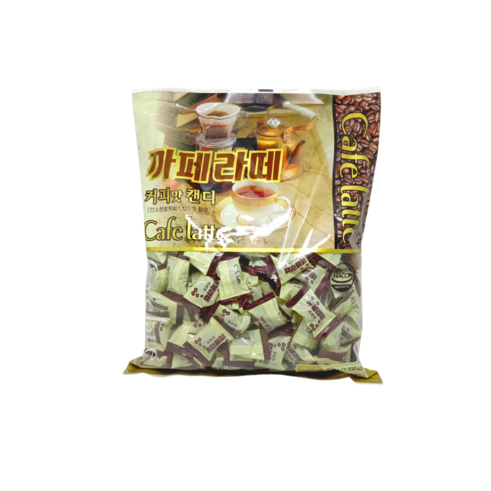 Hwami - Cafe Latte Candy 800Gr (10/Carton)