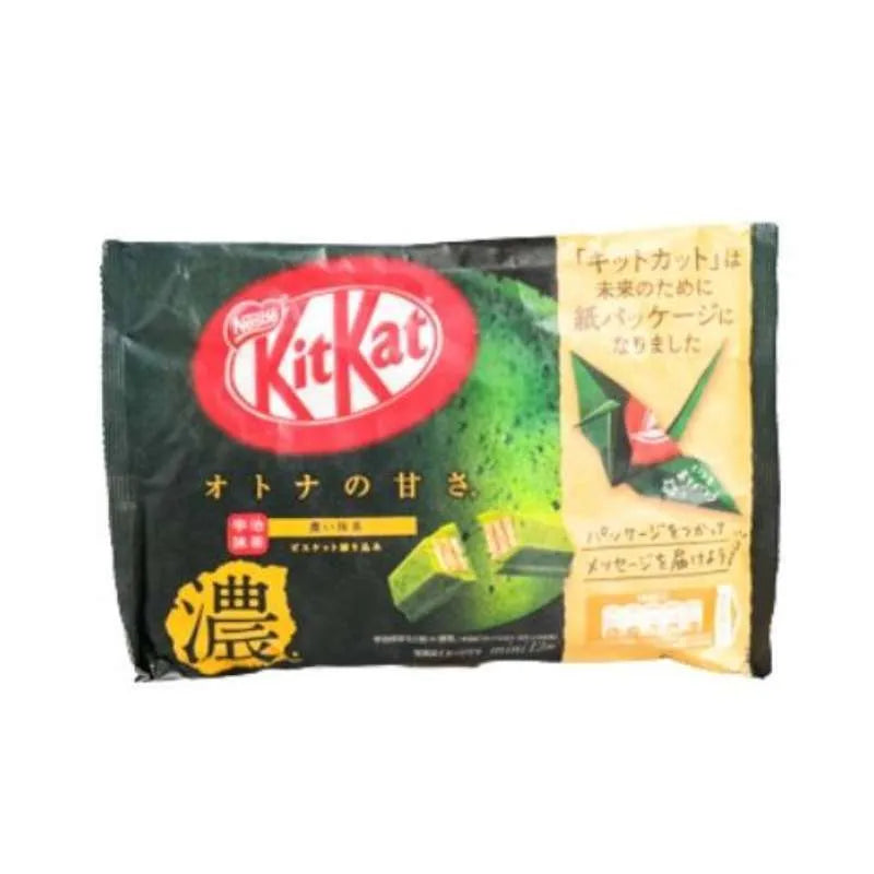 Kit Kat - Mini Strong Greentea 113Gr (24/Carton)