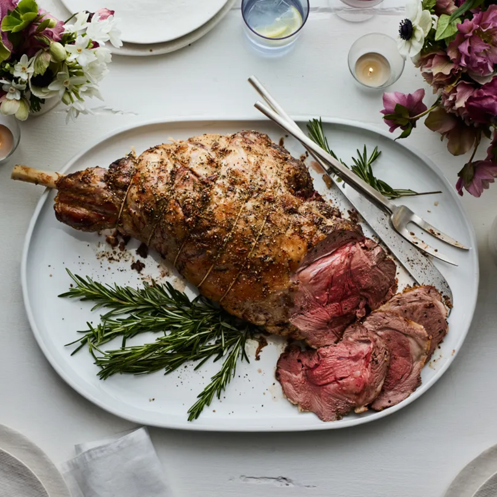 ROASTED LEG OF LAMB STATION