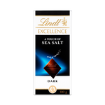 Lindt Excellence - Sea Salt 100Gr (18/Box)