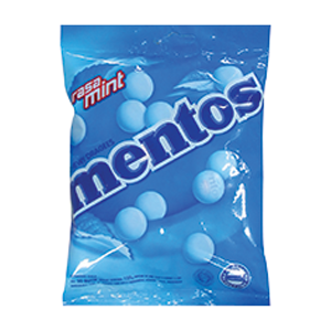 Mentos - Candy Mint Pck 121.5Gr (40/Carton)