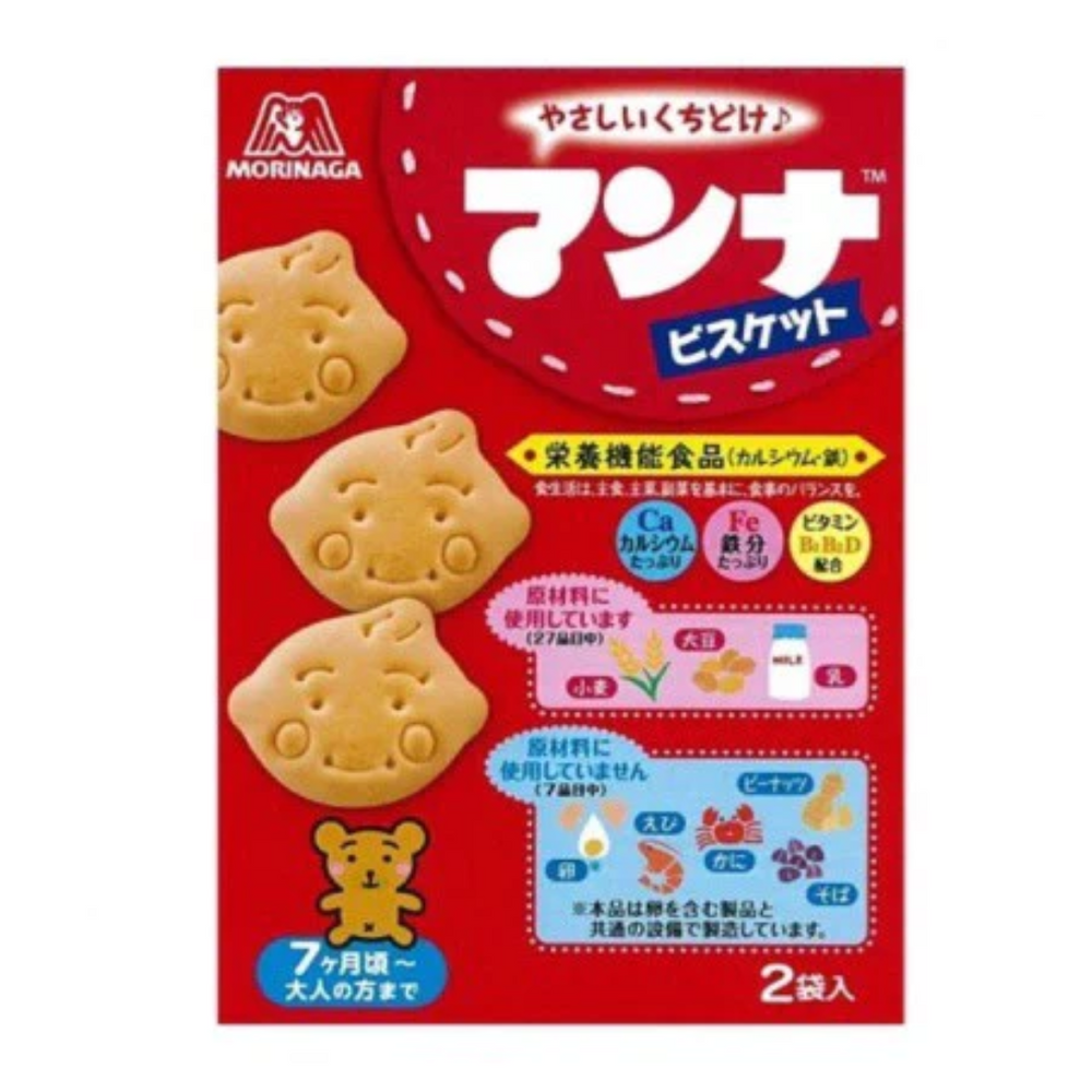 Morinaga - Manna Biscuit 85Gr (40/Carton)