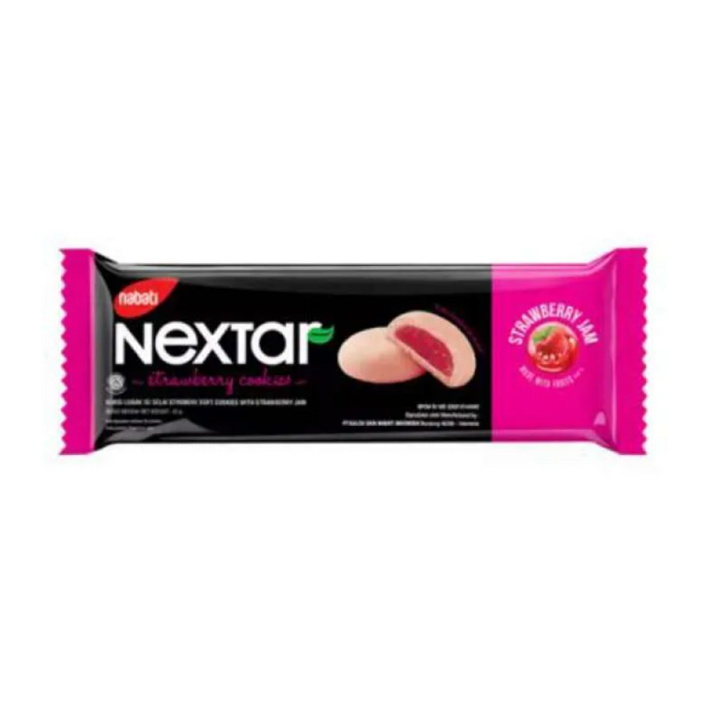 Nextar - Nastar Cookies Strawberry Pck 34Gr (10/Box)