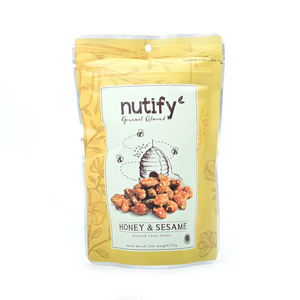 
            
                Load image into Gallery viewer, Nutify Almond Honey &amp;amp; Sesame 50Gr (12/Carton)
            
        
