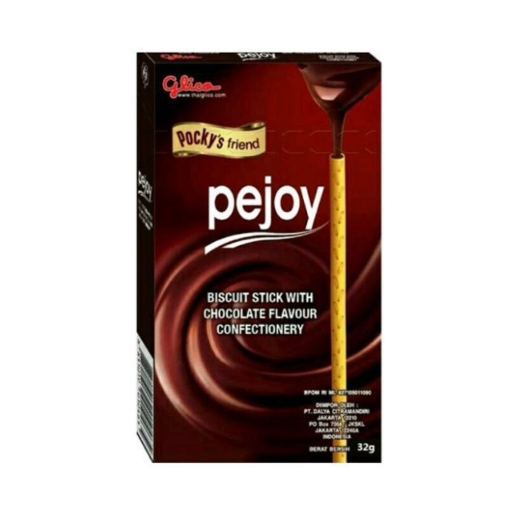 
            
                Load image into Gallery viewer, Glico Biscuit Pejoy Chocolate 37Gr (60/Carton)
            
        