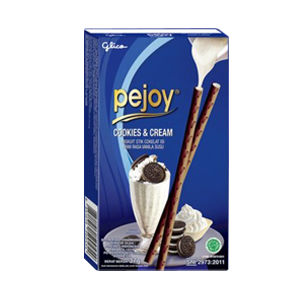 Glico Biscuit Pejoy Cookies & Cream 37Gr (60/Carton)