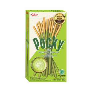 Glico - Biscuit Pocky Matcha 33Gr (10/Box)