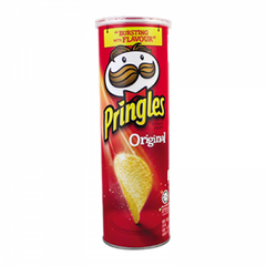 Pringles Potato Crisps Original Kaleng 102Gr (12/Carton) - Tasty Snack ...