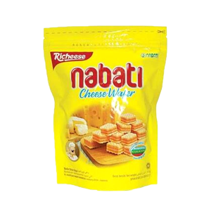 
            
                Load image into Gallery viewer, Nabati Richeese Wafer Krim Keju Pouch 112Gr (18/Carton)
            
        
