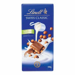 Lindt Swiss Classic - Milk 100Gr (12/Box)