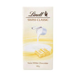 Lindt Swiss Classic - White Chocolate 100Gr (12/Box)