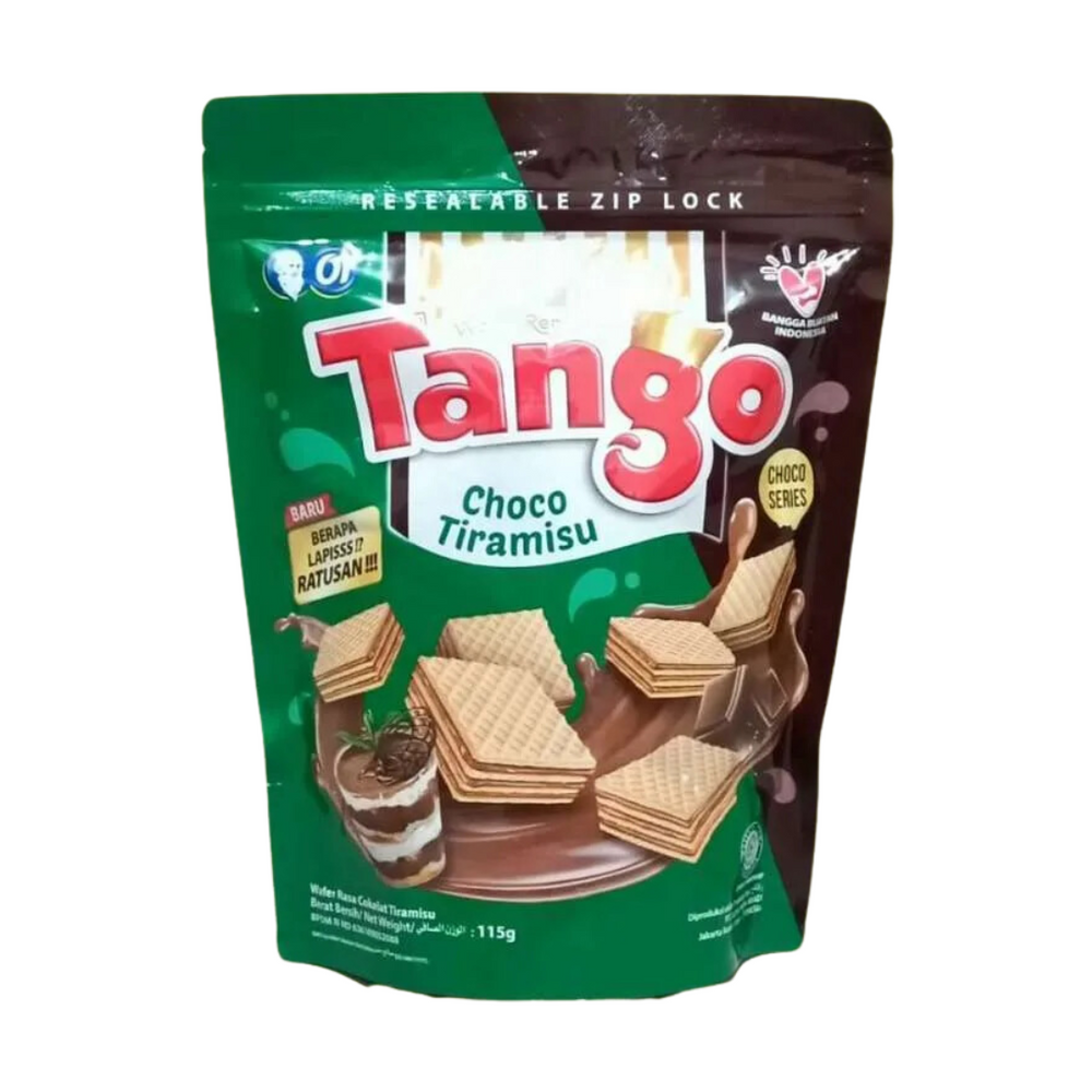 Tango - Wafer Tiramisu Pouch 100Gr (18/Carton)