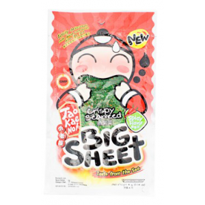 
            
                Load image into Gallery viewer, Tao Kae Noi Crispy Seaweed Big Sheet Spicy Pck 4/3.2G (120/Carton)
            
        