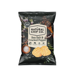 The Natural Chip & Co - Sea Salt & Cracked Pepper 175Gr (12/Carton)