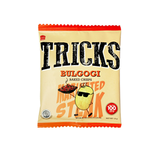 Tricks - Baked Crisps Bulgogi 12Gr (240/Carton)