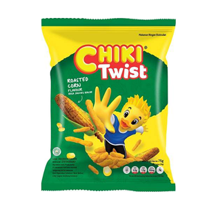 Chiki Snack Twist Roasted Corn 75Gr (30/Ctn)