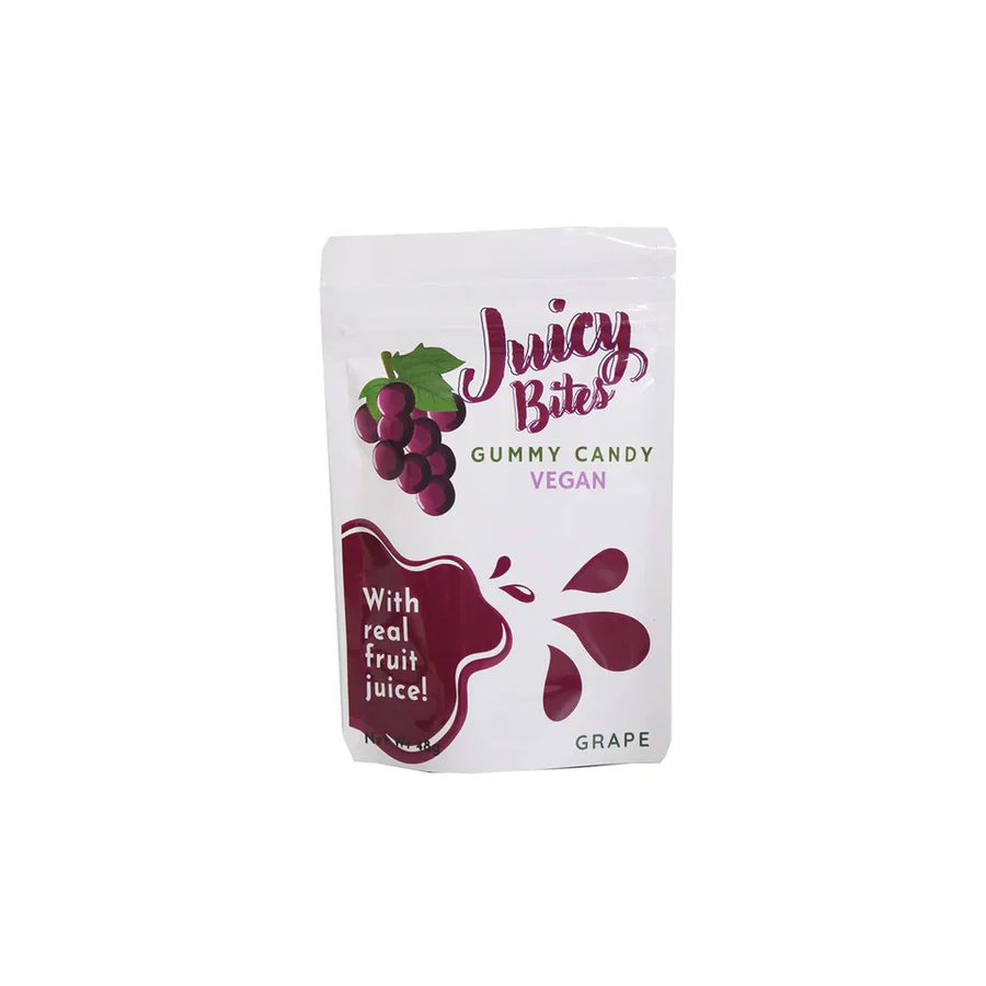 
            
                Load image into Gallery viewer, Juicy Bites - Vegan Grape Juice Gummy (48G) (24/Carton)
            
        