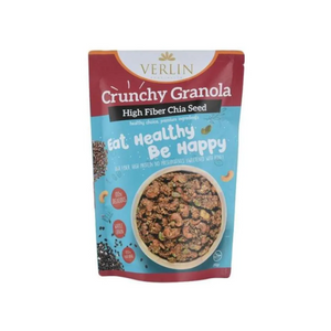 Verlin - Crunchy Granola High Fiber Chia Seed 200Gr (12/Carton)