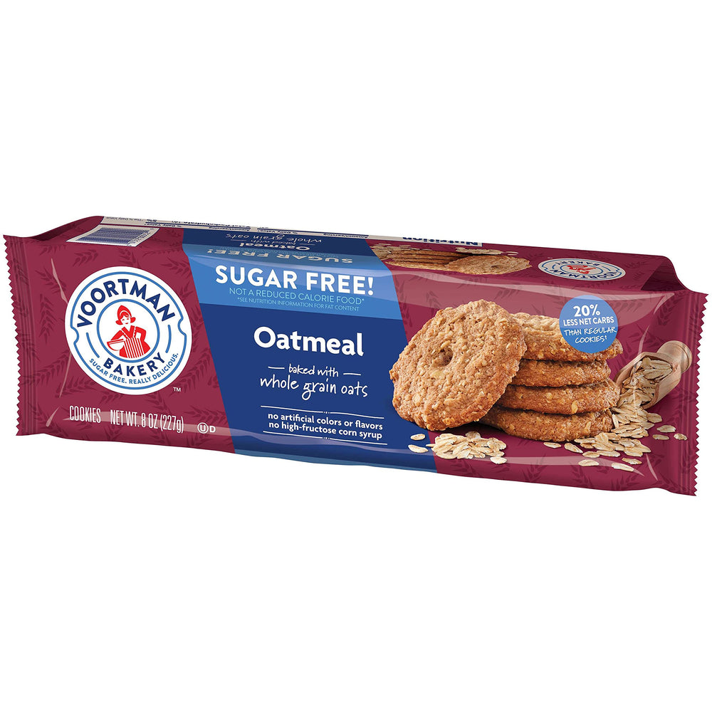 Voortman Bakery - Sugar Free Oatmeal  227Gr (12/Carton)