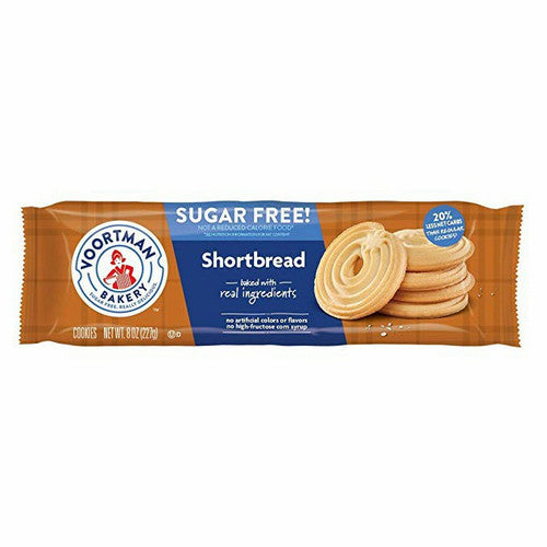 Voortman Bakery - Sugar Free Shortbread Swirl  227Gr (12/Carton)