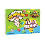 Warheads - Sour Jelly Beans 4Oz (12/carton)